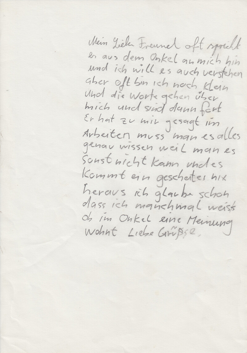 Hülle 1 – Brief 2