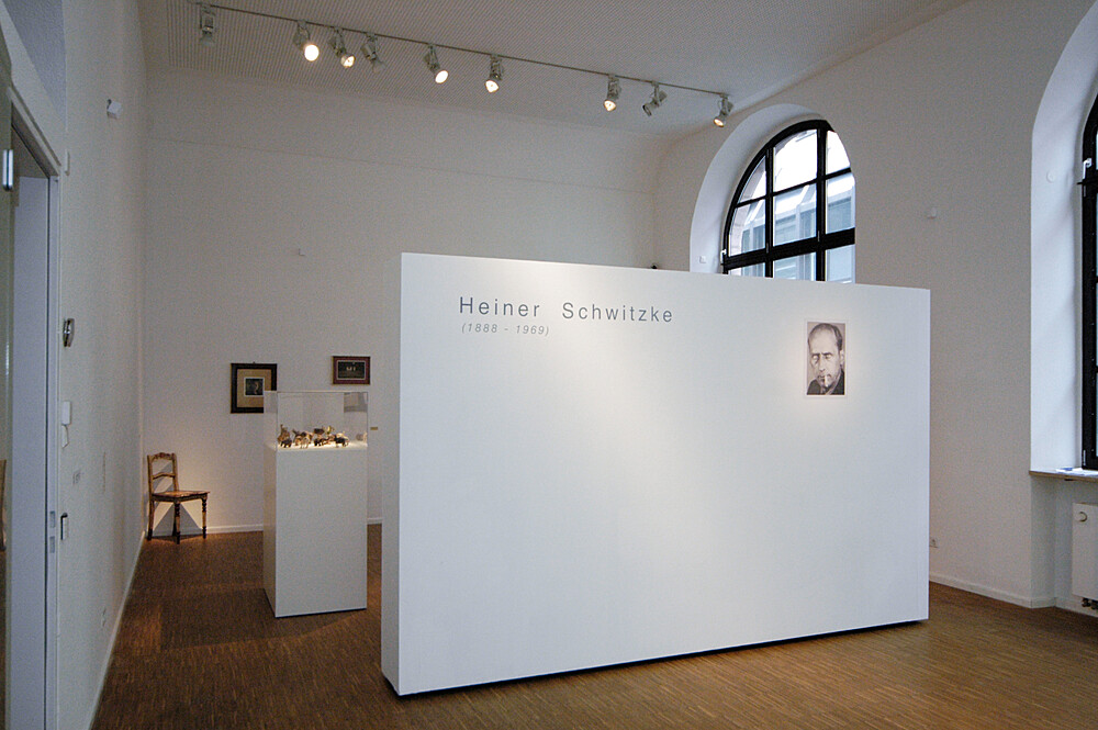 Ausstellungsssituation / Retrospektive Heiner Schwitzke im Kunsthaus Nürnberg  (Andrea Sohler)